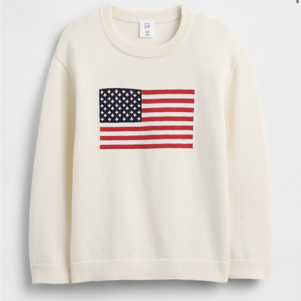 American flag sweater